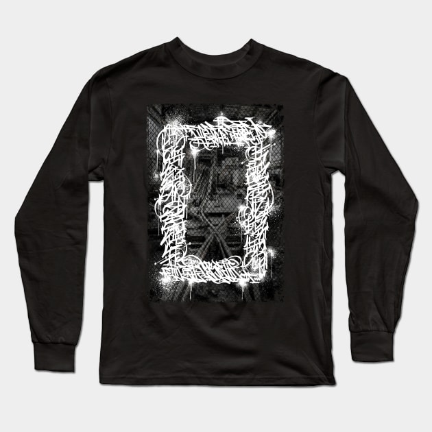 Graffiti Tag Station Long Sleeve T-Shirt by 2wear Grafix